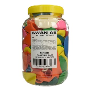 - | 150PCS NO6 BALLONS PLASTIC JAR PROVOLONE MINI 270GR