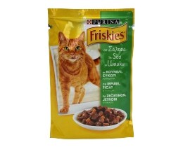 FRISKIES | ΓΑΤΟΤΡΟΦΗ ΚΟΥΝΕΛΙ ΣΥΚΩΤΙ 100 GR