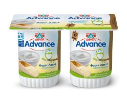 ADVANCE | Επιδόρπιο Γιαουρτιού Φαρίν Λακτέ 2X150 gr