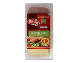 ΝΙΚΑΣ | ΖΑΜΠΟΝ & GOUDA ΣΕ ΦΕΤΕΣ 280 GR