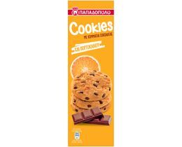 ΠΑΠΑΔΟΠΟΥΛΟΥ | Μπισκότα Cookies Σοκολάτα Πορτοκάλι 180g