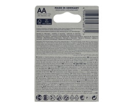 VARTA | Μπαταρίες Αλκαλικές LongLife ΑΑ 6 Τεμάχια 4+2 Δώρο