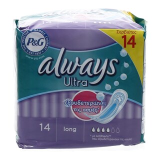 ALWAYS | ΣΕΡΒΙΕΤΕΣ ULTRA LONG 14 ΤΕΜ