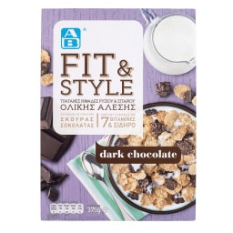 ΑΒ | ΔΗΜΗΤΡΙΑΚΑ FIT AND STYLE DARK CHOCO 375 GR