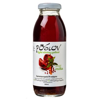 ΡΟΔΙΟΝ | Φρέσκος Χυμός Νέκταρ Ρόδι 100% Με Στέβια 300 ml