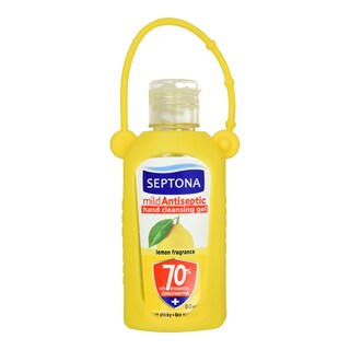 SEPTONA | Αντισηπτικό Gel Χεριών Λεμόνι 80ml + Θήκη