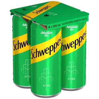 SCHWEPPES | SOFT DRINK MOJITO ΚΟΥΤΙ 4 X 330 ML