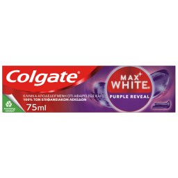 Οδοντόκρεμα Max White Purple Reveal 75ml