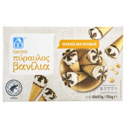 Παγωτό Χωνάκι Βανίλια 556g