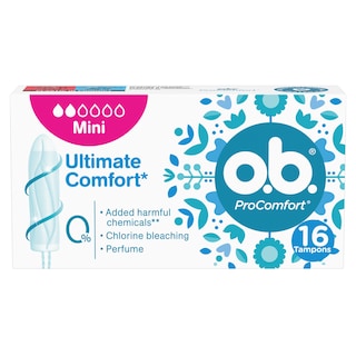 O.B. | Ταμπόν Pro Comfort Mini 16 Τεμάχια