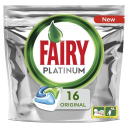 FAIRY | DISH WASHER LIQUID ULTRA CAPS PLATINUM 16 TEM
