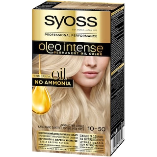 SYOSS | Βαφή Μαλλιών Oleo Intense 10.50 Κατάξανθο Σαντρέ 1 Τεμ.