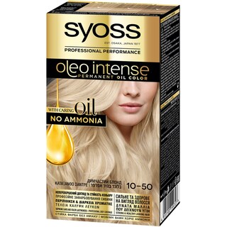SYOSS | Βαφή Μαλλιών Oleo Intense 10.50 Κατάξανθο Σαντρέ 1 Τεμ.
