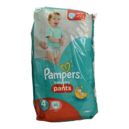 PAMPERS | PAMPERS BABY DRY ΠΑΝΕΣ ΒΡΑΚΑΚΙΑ 8  15 KGR No 4 MAXI 40 ΤΕΜ