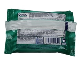 SNEEZY MENTHOL | ΥΓΡΑ ΜΑΝΤΗΛΑΚΙΑ SNEEZY MENTHOL 15 ΤΕΜ