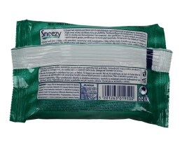 SNEEZY MENTHOL | ΥΓΡΑ ΜΑΝΤΗΛΑΚΙΑ SNEEZY MENTHOL 15 ΤΕΜ