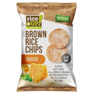 RICE UP | Ρυζογκοφρέτες Τυρί 60g