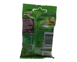 KNORR | ΚΥΒΑΚΙΑ ΜΥΡΩΔΙΚΩΝ ΜΕ ΣΚΟΡΔΟ 35 GR