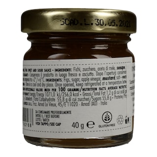 ALPENZU | Γλυκόξινη Σάλτσα Με Σύκα 40g