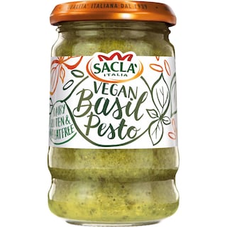 SACLA | Πέστο Βασιλικού Vegan 190g