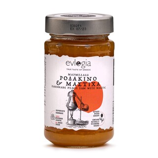 EVLOGIA | ΑΛΗΘΙΝΗ ΓΕΥΣΗ ΕΛΛΑΔΟΣ | Μαρμελάδα Ροδάκινο με Μαστίχα 280g
