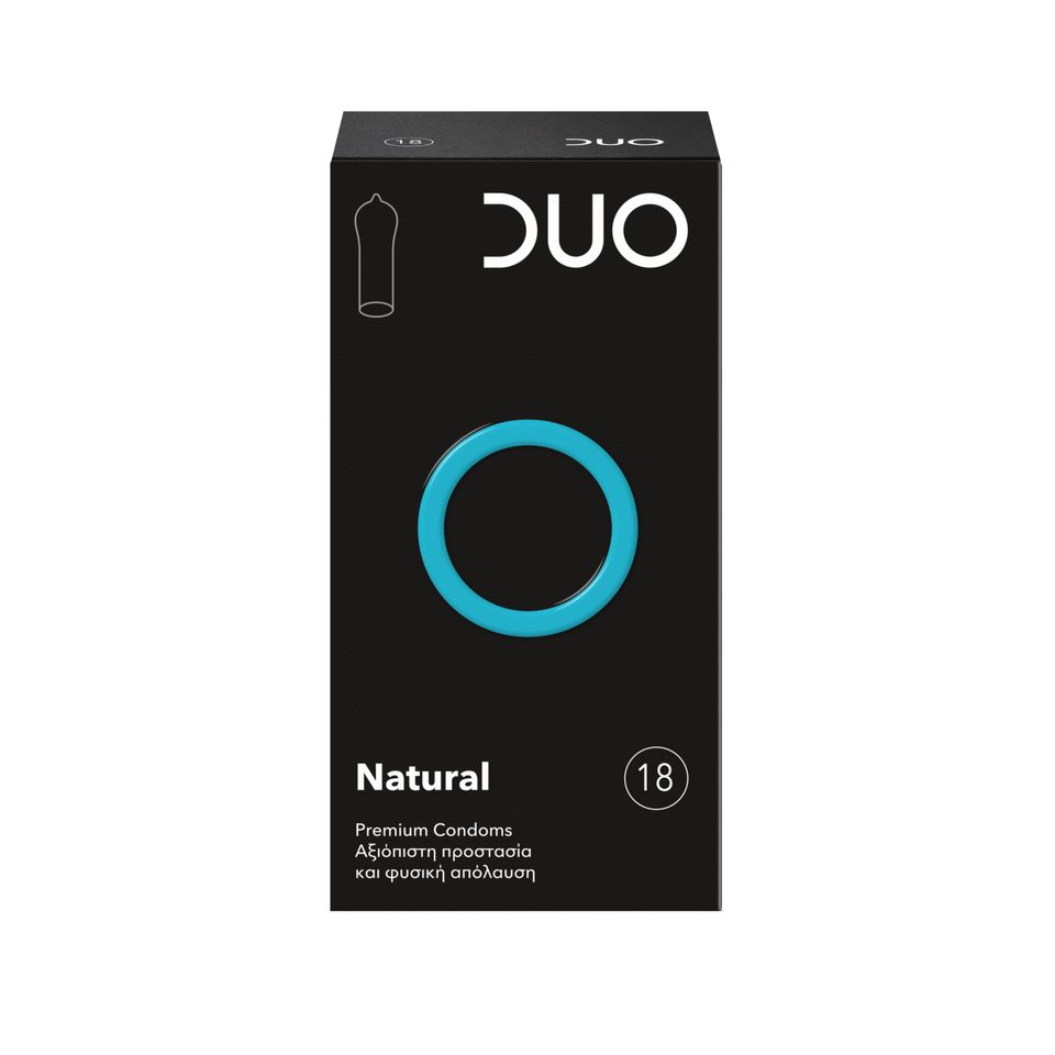 DUO Προφυλακτικά Natural 18 Τεμάχια