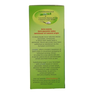 LINODIET | Γλυκαντικό Φυτικό Στέβια Sticks 40gr