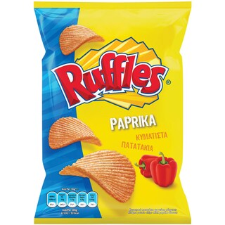 RUFFLES | Τσίπς Πάπρικα  130 gr