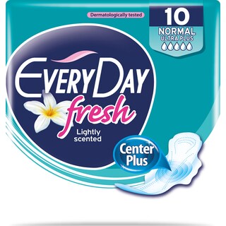 EVERY DAY | Σερβιέτες Plus Fresh Normal  10 τεμάχια
