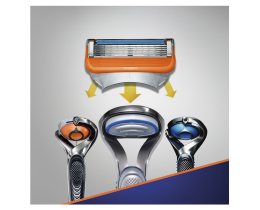 GILLETTE | FUSION | Ανταλλακτικά Ξυριστικής Μηχανής 4 Τεμάχια