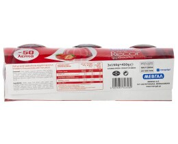 ΜΕΒΓΑΛ | Ζελέ Recor Φράουλα 3x150gr Έκπτωση 0.5Ε