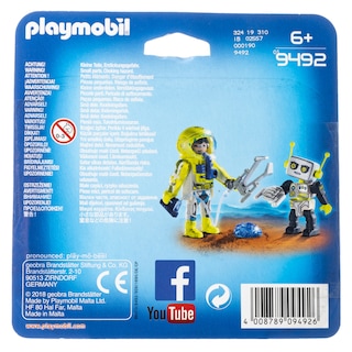PLAYMOBIL | Παιχνίδι Αστροναύτης & Ρομπότ 1 Τεμάχιο