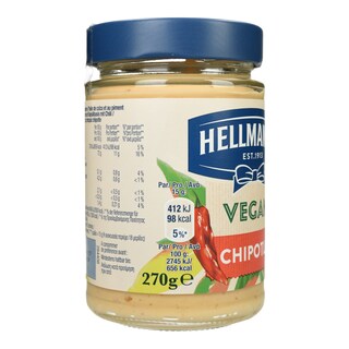 HELLMANN'S | Μαγιονέζα Vegan Καυτερή Πιπεριά 270g