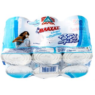 ΒΛΑΧΑΣ | ΣΥΜΠΥΚΝΩΜΕΝΟ ΓΑΛΑ 35% ΑΣΒΕΣΤΙΟ 6 X 393 GR