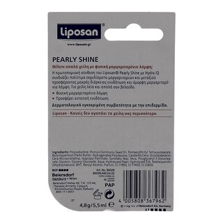 LIPOSAN | ΕΝΥΔΑΤΙΚΟ ΧΕΙΛΙΩΝ PEARL AND SHINE 4,8 GR