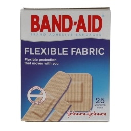 BANDAID | ΕΠΙΔΕΣΜΙΚΑ FLEXIBLE FABRIC 25 ΤΕΜ