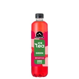 ΟΛΥΜΠΟΣ | Ice Tea Πράσινο Τσάι Zero Φράουλα 500ml
