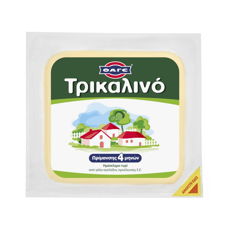 ΦΑΓΕ Τυρί Ημίσκληρο Τρικαλινό 380gr
