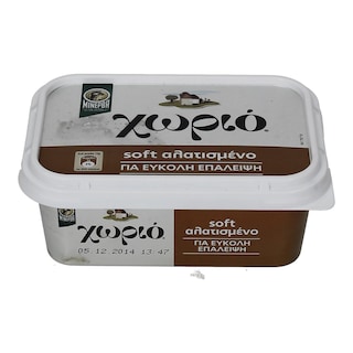 ΧΩΡΙΟ | ΒΟΥΤΥΡΟ ΓΑΛΑΚΤΟΣ ΑΓΓΕΛΑΔΟΣ ΑΛΑΤΙΣΜΕΝΟ SOFT 250 GR