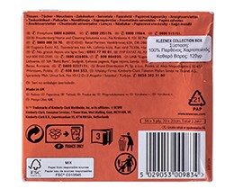 KLEENEX | Χαρτομάντηλα Collection Κύβος 56 Τεμάχια