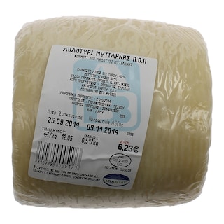 - | ΣΚΛΗΡΟ ΤΥΡΙ ΛΑΔΟΤΥΡΙ ΜΥΤΙΛΗΝΗΣ ΠΟΠ ΚΟΜΜΑΤΙ 400 GR ΠΕΡΙΠΟΥ