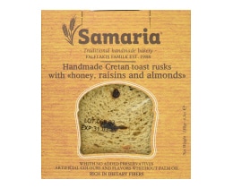 ΣΑΜΑΡΙΑ | Παξιμαδοφρυγανιές με Μέλι Σταφίδες και Αμύγδαλα 180g