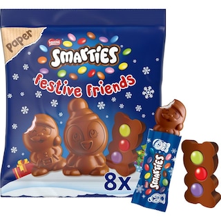 SMARTIES | Σοκολατάκια Festive Friends 65g