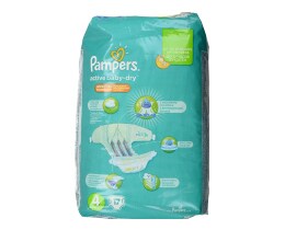 PAMPERS | ACTIVE BABY DRY | ΠΑΝΕΣ ACTIVE BABY DRY NΟΥΜΕΡΟ 4 (8-14 KG) 17 ΤΕΜ