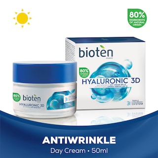 BIOTEN | Face Cream Day Anti-Wrinkle Hyaluronic 3D 50ml