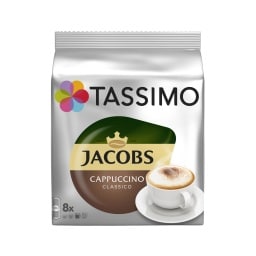 TASSIMO | Κάψουλες Καφέ Jacobs Cappuccino 8 Τεμάχια