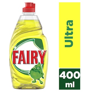 FAIRY | Υγρό Απορρυπαντικό Πιάτων Λεμόνι Ultra 400ml