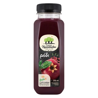 ΟΙΚΟΓΕΝΕΙΑ ΧΡΙΣΤΟΔΟΥΛΟΥ | Φυσικός Χυμός Ρόδι 250ml Έκπτωση 0.50Ε