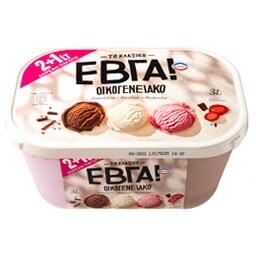 ΕΒΓΑ | ΠΑΓΩΤΟ ΟΙΚΟΓΕΝΕΙΑΚΟ  ΣΟΚΟΛΑΤΑ ΒΑΝΙΛΙΑ  ΦΡΑΟΥΛΑ 1.480 GR