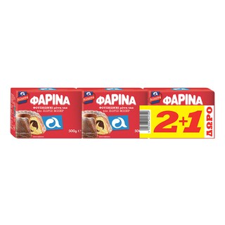 ΑΛΛΑΤΙΝΗ | Φαρίνα  3x500g 2+1 Δώρο